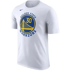 Nike, Herren, Sportshirt, Golden State Warriors Men's NBA T-Shirt, Weiss