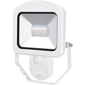 Ledino LED-Außenstrahler Charlottenburg, IP65 wasserdicht, 20 Watt / 1.650 Lumen, warmweiß, 230 V, Bewegungsmelder