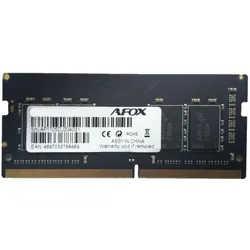 AFOX DDR4 2400 SO DIMM Speichermodul GB (1 x 8GB, 2400 MHz, DDR4-RAM, SO-DIMM), RAM, Schwarz