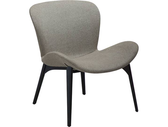 DAN-FORM Komfortabler Sessel Paragon Stoff kieselgrau B 69 cm T 68.5 cm H 77.5 cm - Sessel