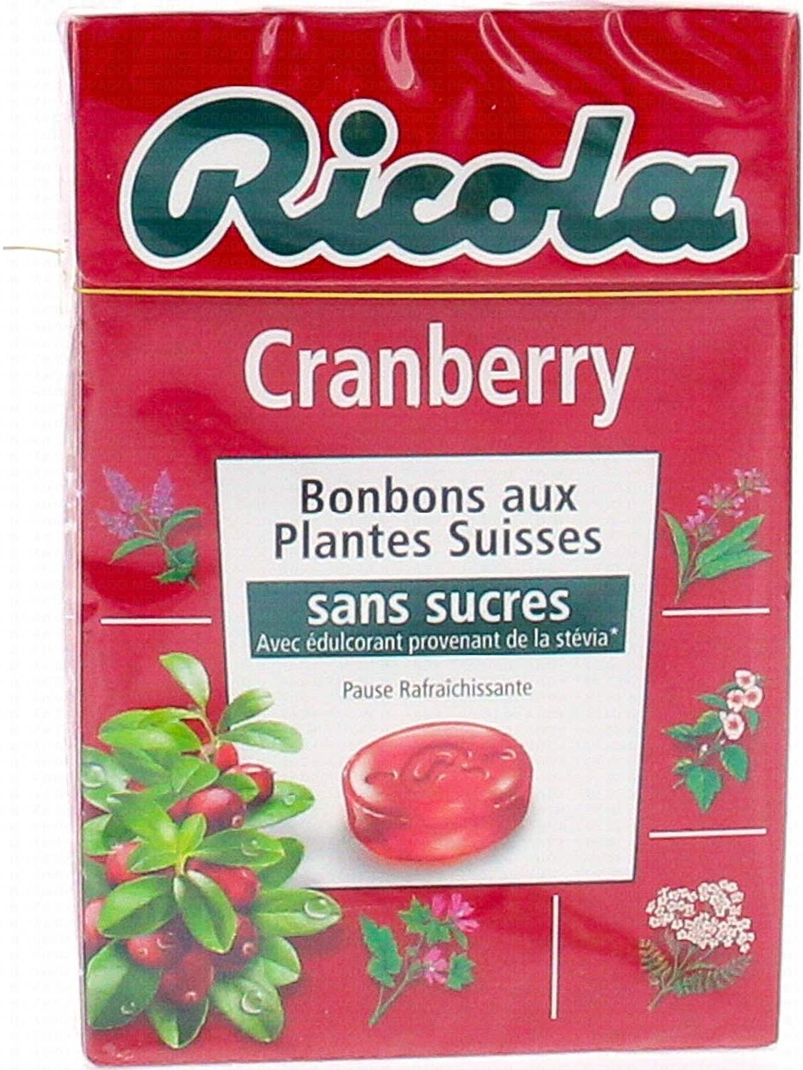 RICOLA Caramelos de Hierbas Suizas Sabor Arándanos 50 g