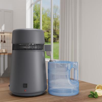 Garvee Water Distillers for Home Countertop, Stainless Steel Distilled Water Machine with Container