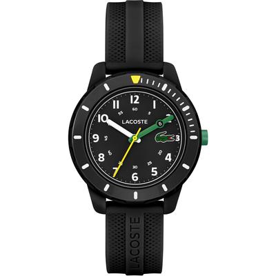 Quarzuhr LACOSTE "MINI TENNIS", schwarz, Armbanduhren, Kinder, Quarzuhr, Armbanduhr, Kinderuhr, Mädchen, Jungen, ideal auch als Geschenk