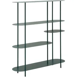 Mauro Ferretti Bücherregal Saturno Ottanio – Metallgestell, modernes und ausgewogenes Design, 118 x 31 x 139 cm – Zeitgenössisches Möbelstück