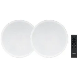 Fonestar KS-08WIFI / 2x Deckenlautsprecher / Bluetooth 5.0 / WiFi / 2x 25W (1 Paar), Einbaulautsprecher