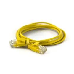 Wantec 7285 Netzwerkkabel Gelb 1 m Cat6a U/UTP (UTP)
