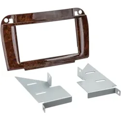  2-DIN Radioblende Mercedes CL-Klasse/S-Klasse Holz 