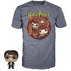 Funko Pocket Pop & Tee : Harry Potter Trio (L bambini) PTF