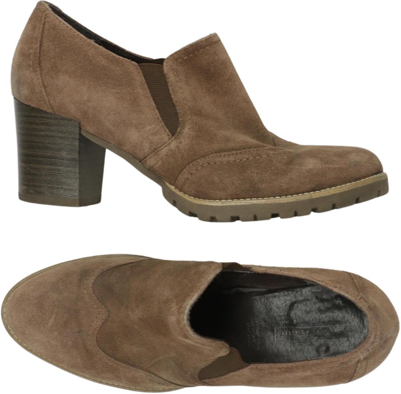 5th Avenue Damen Pumps, Braun, Gr. EU 38, Leder - Second Hand
