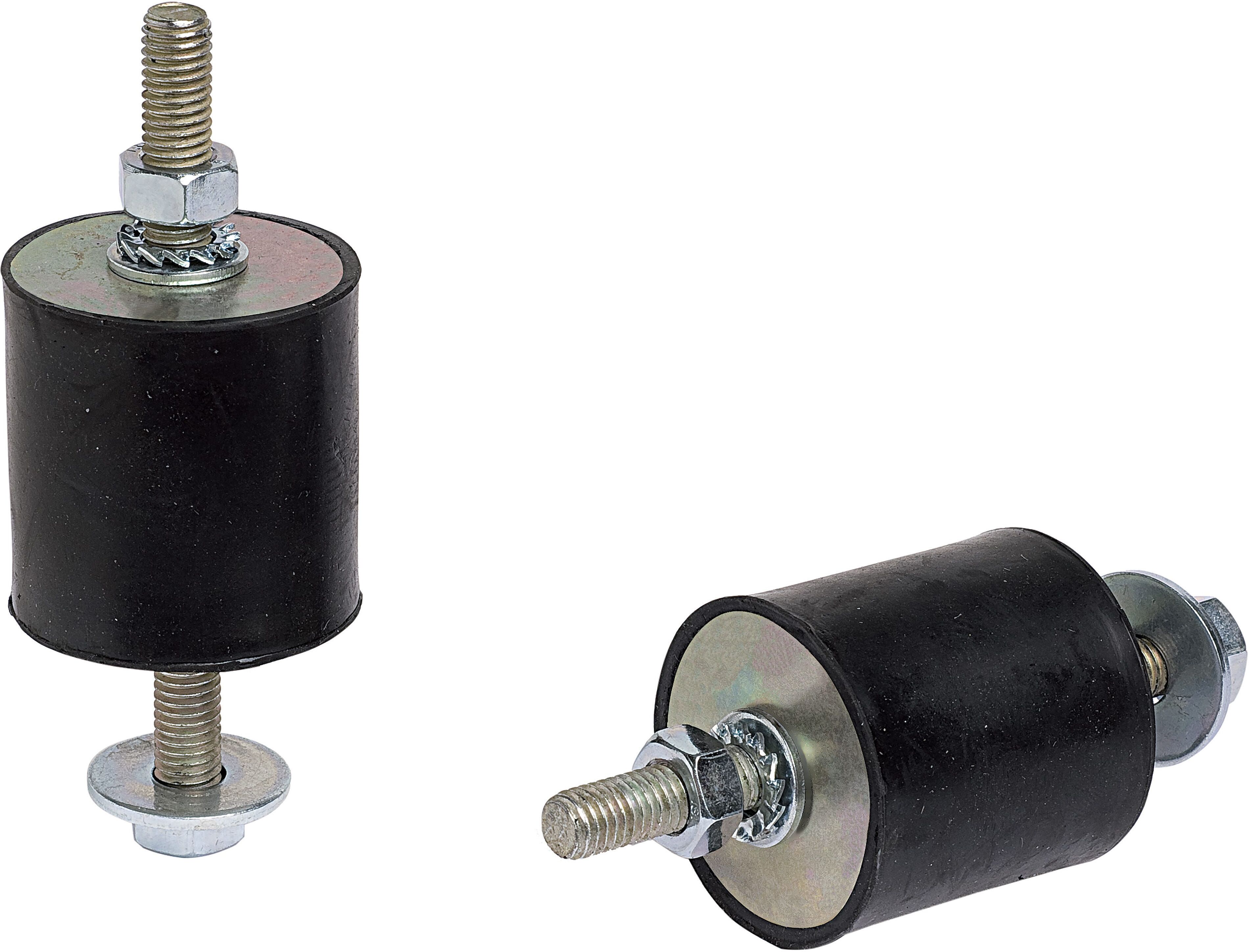Tecnomat 4 ANTIVIBRANTI 40x40 mm PER STAFFE CON DADI E RONDELLE