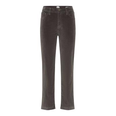 5-Pocket-Hose BRAX "Style MAY S", Damen, Gr. 46, Normalgrößen, grau, Hosen 5-Pocket-Hose