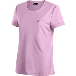 MAIER SPORTS Damen Shirt Waltraud H/S, Größe 48 in Lila Lila