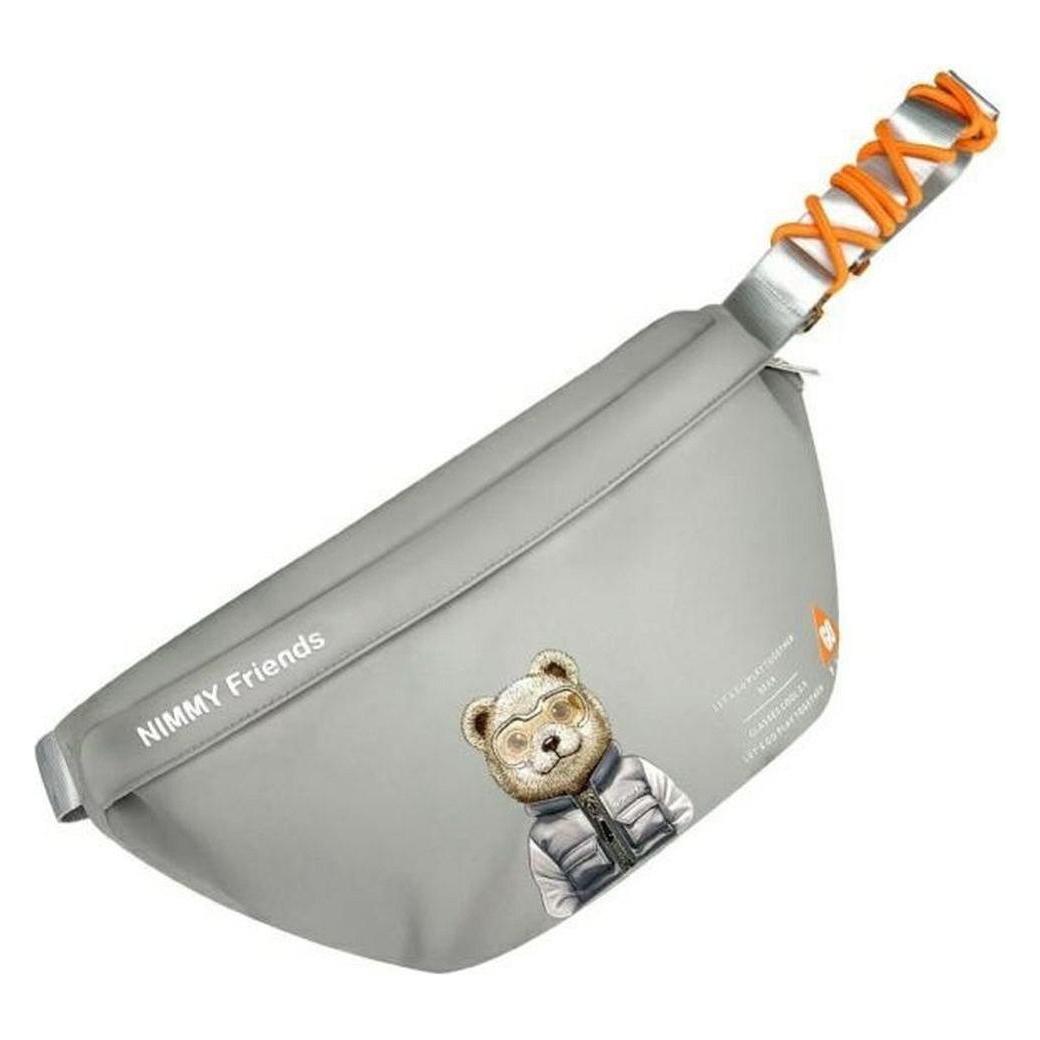 Dog & Bone Nimmy Crossbody gray Cool&Cute 2.0 Bear (N-KM-XB-011)