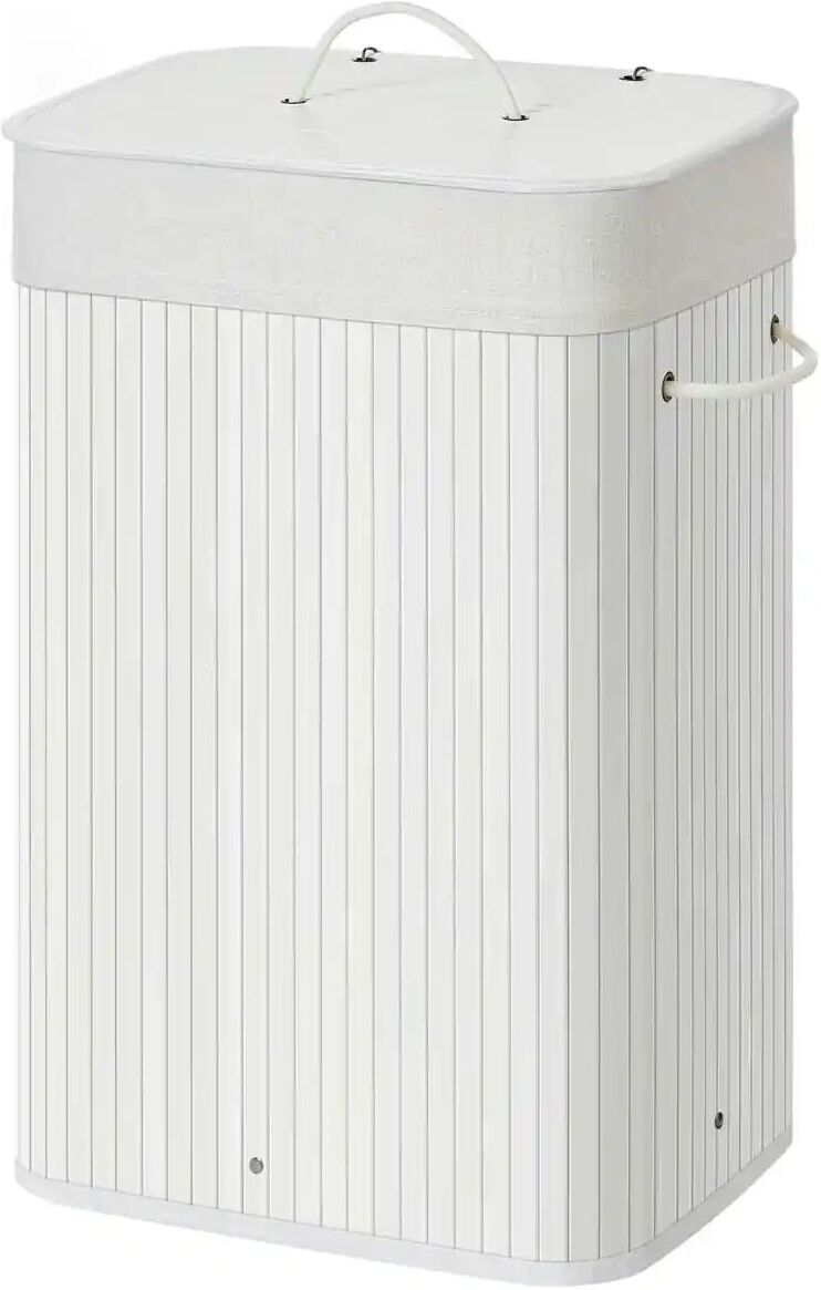 Höffner Wäschekorb   ¦ creme ¦ Naturfaser ¦ Maße (cm): B: 40 H: 60