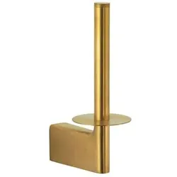 Pressalit Style Reservepapierrollenhalter messing.. - Badmöbel