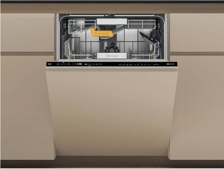 BAUKNECHT vollintegrierbarer Geschirrspüler B8KI HP42 LCA, 9.5 l, 14 Maßgedecke, Energiesparfunktion ECO