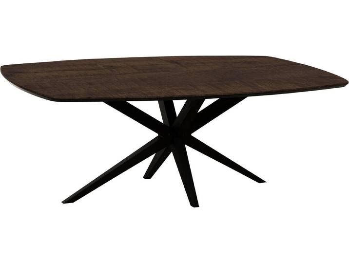OMG Design Esstisch Wellington (1-St), Hochwertige Melamin-Tischplatte mit Metallgestell