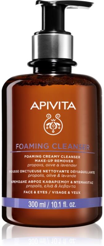 Apivita Cleansing Foaming Cleanser gentle cleansing foam 300 ml