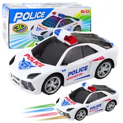 Polizeiauto Interaktive Lichter Geräusche Polizeiauto Sport Weiß