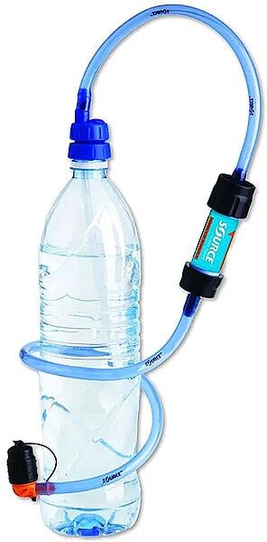 SOURCE Convertube + Sawyer Wasserfilter-Kit blau B