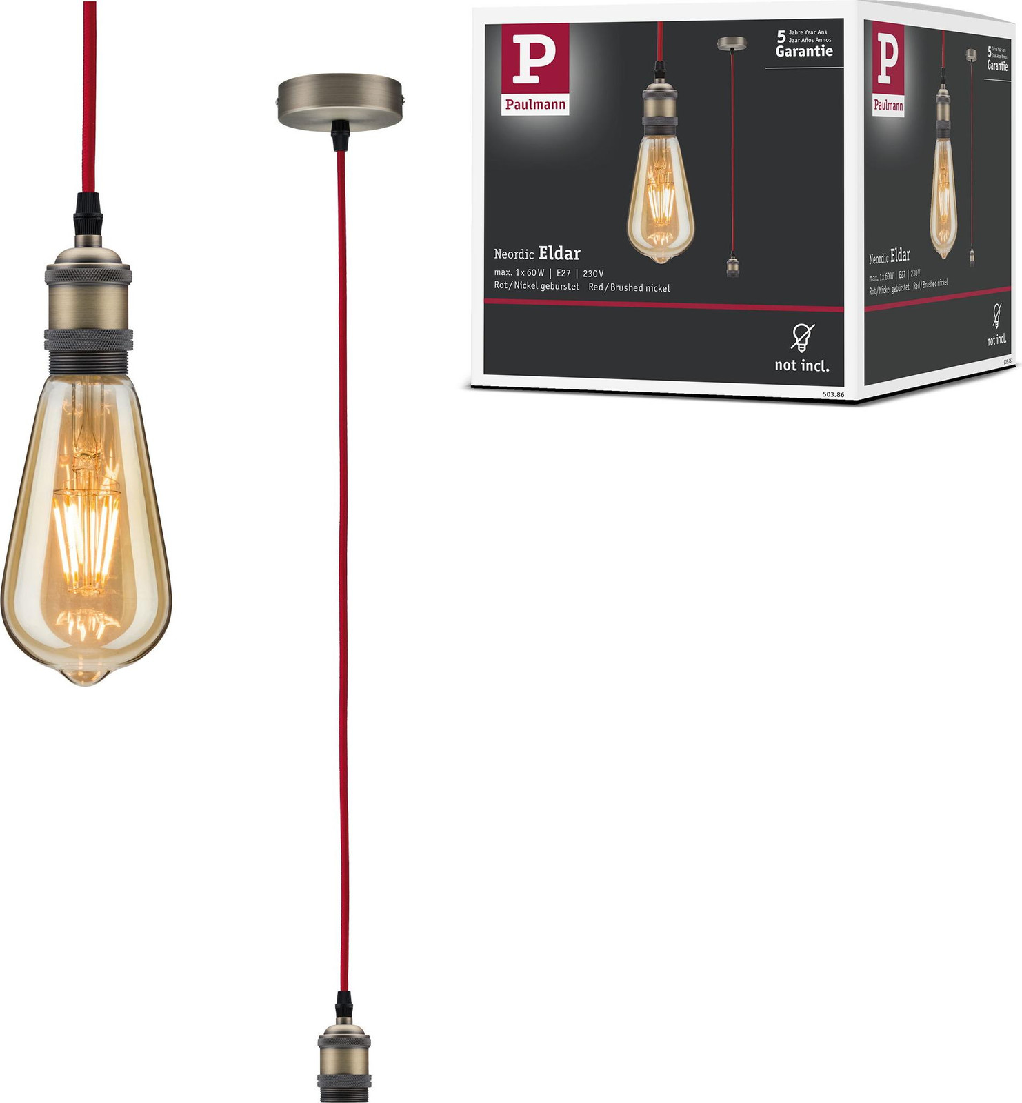 Paulmann Nordic Eldar hanglamp