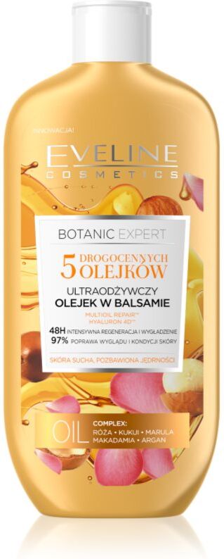 Eveline Cosmetics Botanic Expert lait corporel nourrissant pour peaux sèches 350 ml
