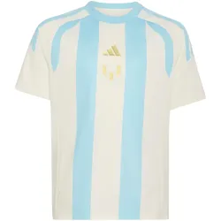 adidas Messi Tiro League Trikot Kinder off white/ice blue 152