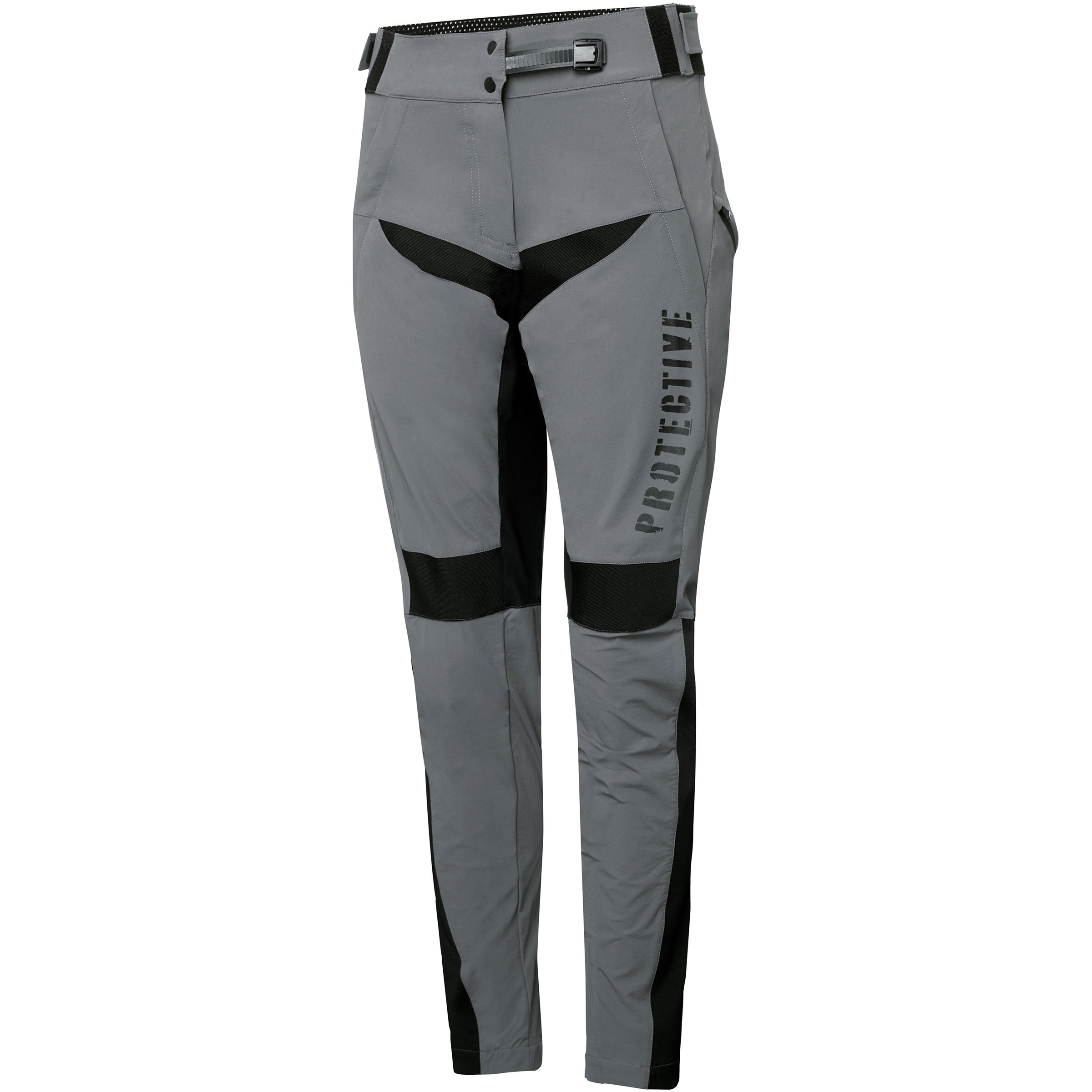 Protective Engine 143 Radhose lang Damen Fahrradhose grau Größe M Mountainbike Widerstandsfähig