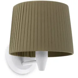 Faro Wandleuchte SAMBA E27, IP20 geklebt, weiß, grün FAR-64306-37