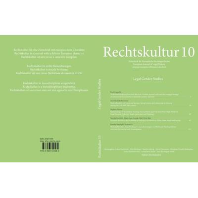Rechtskultur 10, Taschenbuch von , Edition Rechtskultur, 978-3-96374-048-0
