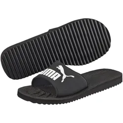 PUMA Purecat Badelatschen black/white 40.5