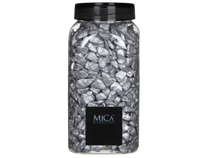 Zilver Decoratie Steentjes - 650ml - Mica Decorations