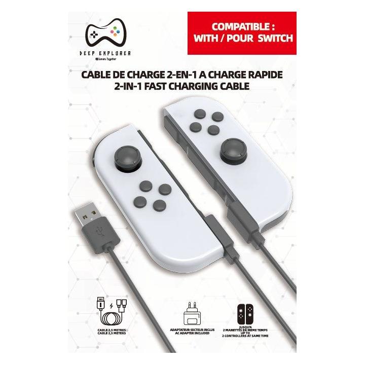Deep Explorer - 2 in 1 Charger (Switch) (DEEP EXPLORER)