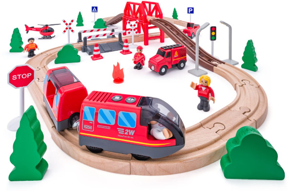 Woody Treinset brandweer 60-delig