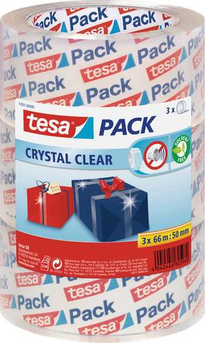 TESA ULTRA STRONG 57831-00000-01 Packband tesapack Klar (L x B) 66m x 50mm 3St.