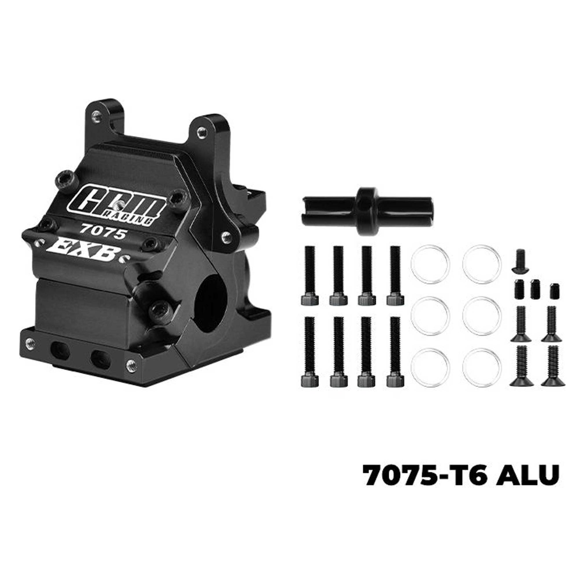 GPM Alu Getriebegehäuse v/h schwarz ARRMA KRATON EXB/OUTC/TALION/TYPHON/NOTORIOUS 6s (GPMMKV6012BK)