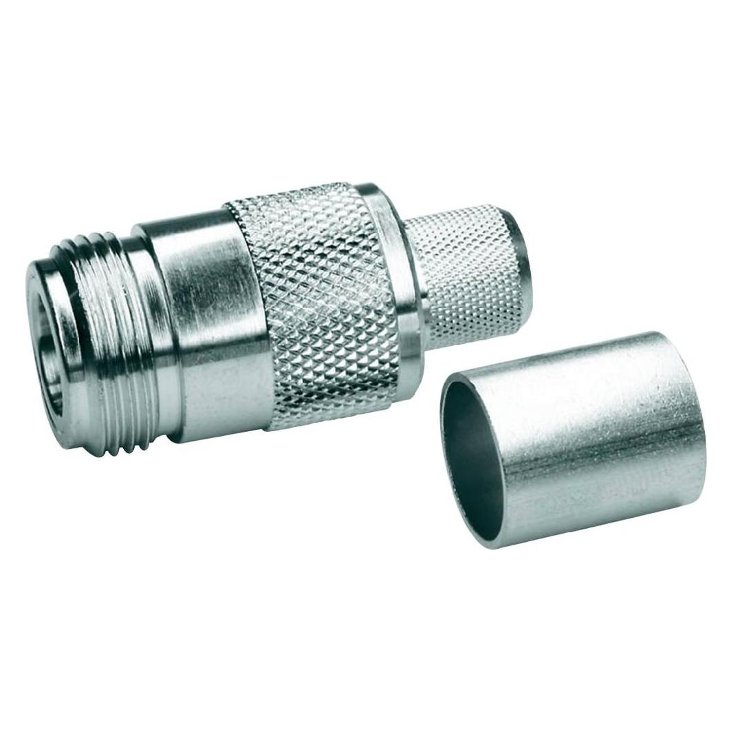 Telegärtner N-Kabelbuchse Crimp G05 crimp/crimp, B2905, G05 (RG-223/U) (J01021A0146)