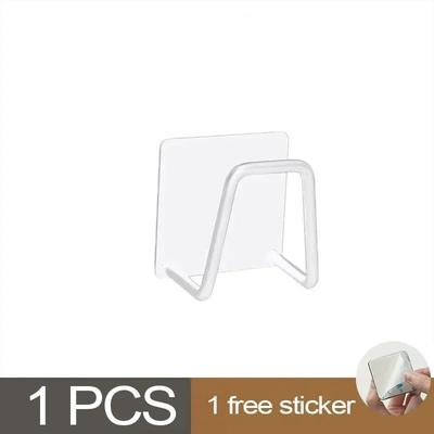 Stainless Steel Sink Management System High Efficiency Sponge, Knife & Towel Drainage Station white