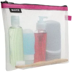 Leitz Traveller-Zip-Kosmetikbeutel, Necessaire, Pink