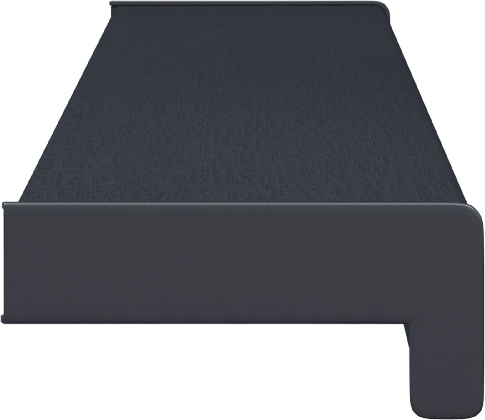 vidaXL Appui de fenêtre Anthracite avec grain de bois 60 x 15 x 4,5 cm