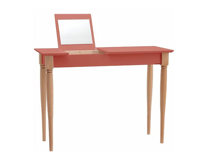 Coiffeuse 105cm Rose foncé/Rose vieilli
