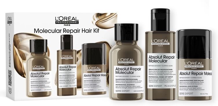 L'Oreal Professionnel Absolut Repair Molecular Mini Trio Kit