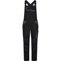 Latzhose "3520-154" Venture - 50 - schwarz/anthrazit