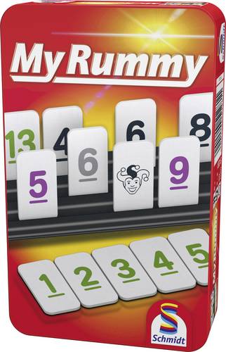 Schmidt Spiele Schmidt Spiele - MyRummy Metalldose MyRummy BMM Metalldose 51281