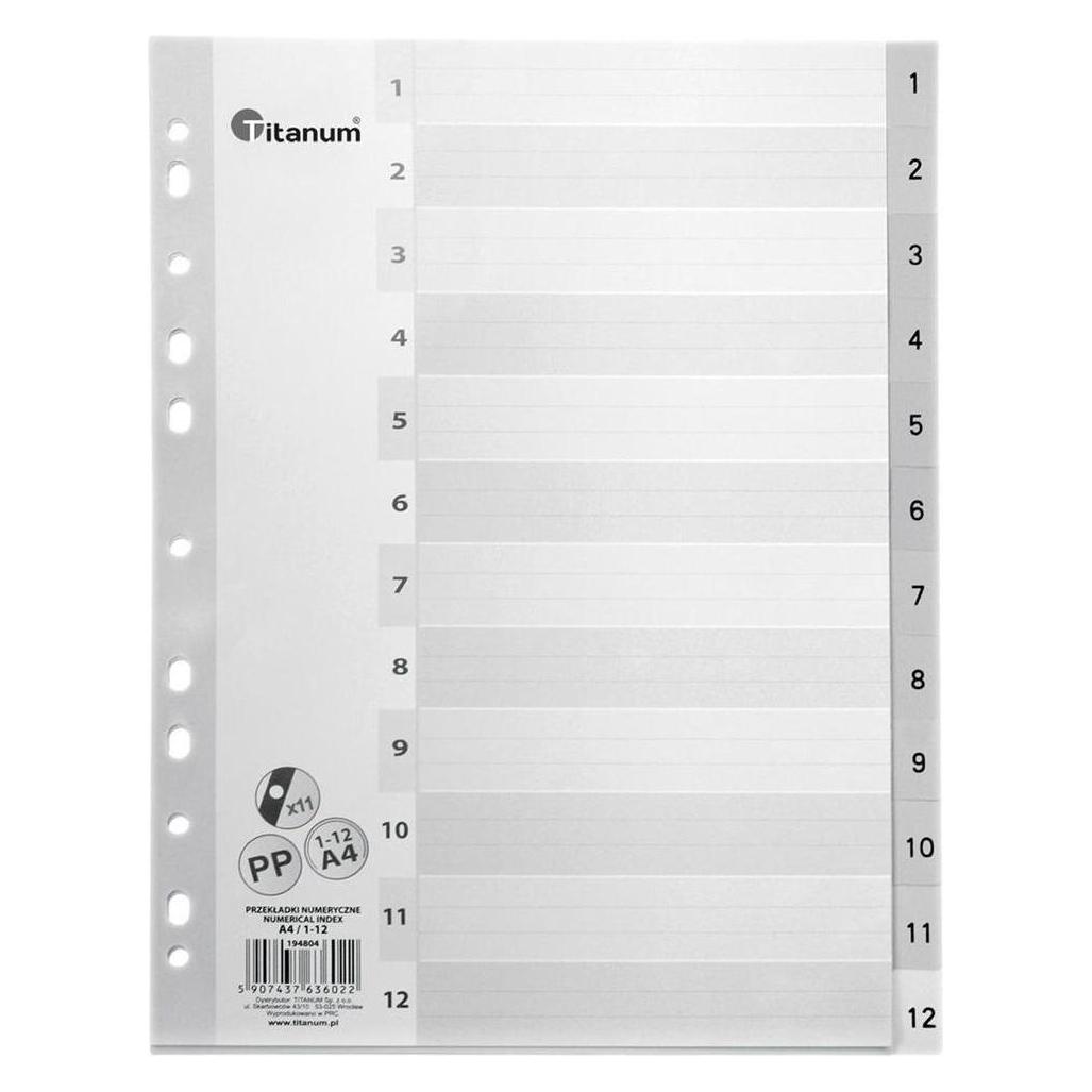Teka A4-Teiler 1-12 (A4) (47997173)