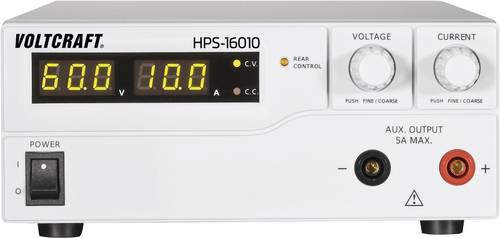 VOLTCRAFT HPS-16010 Labornetzgerät, einstellbar 1 - 60 0 - 10A 600W Remote Anzahl Ausgänge 1 x