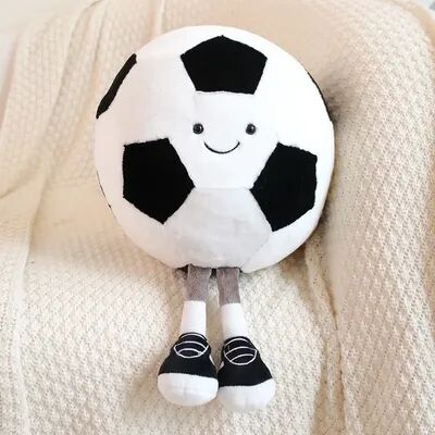 Trendy Discount Goods Fun Football Doll And Basketball Plush Toy, Comfortable Pillow, Interactive Dog And Cat Toy, Pet Ball For Play football