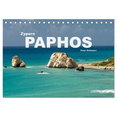 Zypern - Paphos (Tischkalender 2026 DIN A5 quer), CALVENDO Monatskalender
