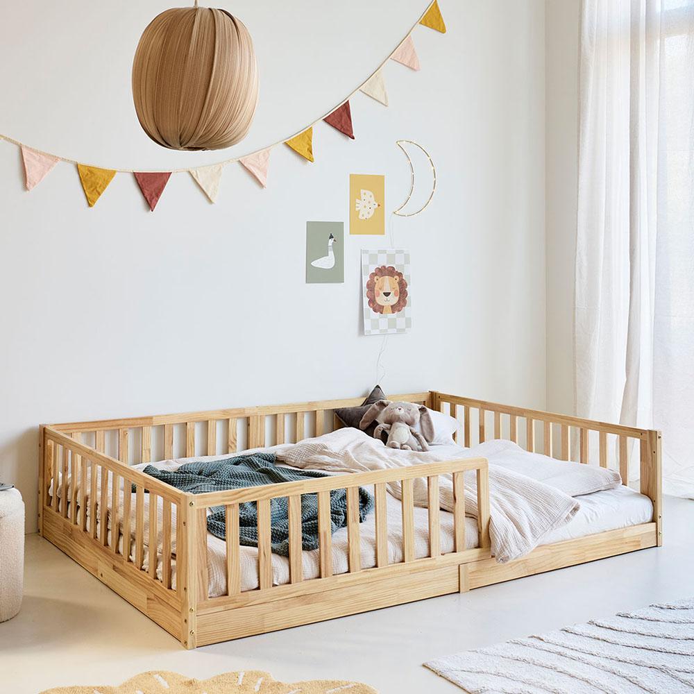 Petite Amélie Montessori-Bodenbett Nid - Natur