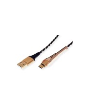 ROLINE Gold USB-Kabel USB M bis USB-C M 2.0 1 m (11.02.8920)
